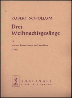 Drei Weihnachtsgesänge 