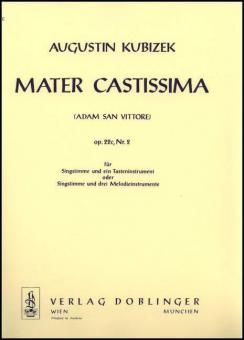 Mater castissima (Adam San Vittore) op.22c, Nr. 2 