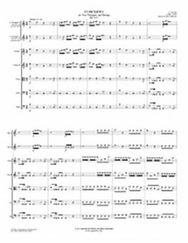 Concerto for Two Trumpets and Strings 