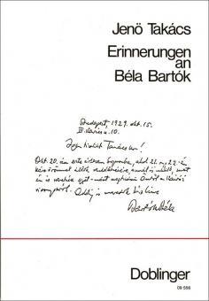 Erinnerungen an Bela Bartok 
