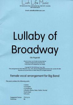 Lullaby Of Broadway 