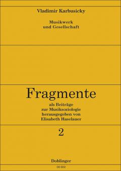 Heft 2: Karbusicky, V. 