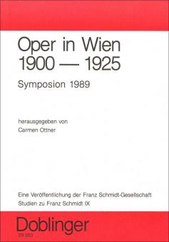 Oper in Wien 1900-1925 