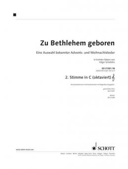 Zu Bethlehem geboren Standard