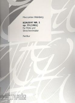 Konzert Nr. 1 op. 75 für Flöte und Orchester : 