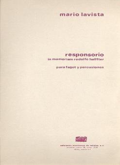 Responsorio in memoriam Rudolfo Halffter : 