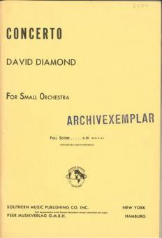 Concerto For Small Orchestra 