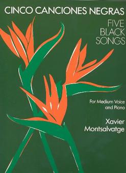 5 Canciones Negras - 5 Black Songs 