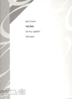 Folias: For 4 Guitars 