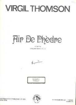 Air de Phedre 