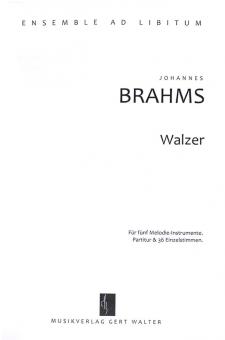 Walzer op. 39, 15 Standard