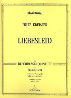 Liebesleid für Blechbläserquintett 