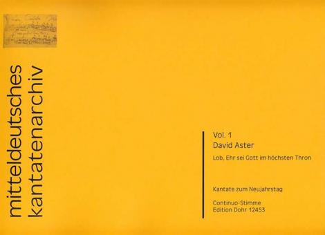 Lob, Ehr sei Gott im höchsten Thron 