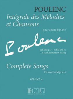 Intégrale des Melodies et Chansons Vol. 4 