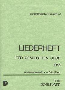 Liederheft 1978 des Burgenländischen Sängerbundes 