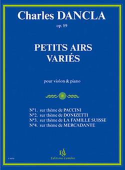 Petits airs variés Op. 89 