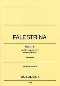 Missa Qual e il piu grand' amor 