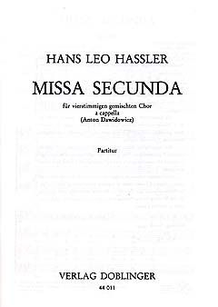 Missa secunda 