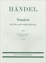 Sonaten für Flöte und Cembalo (Klavier) Vol. 1 