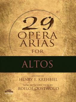 Twenty-Nine Opera Arias for Alto 