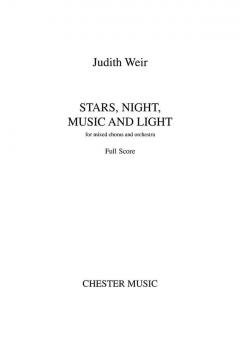Stars, Night, Music and Light (A4 Study Score) 