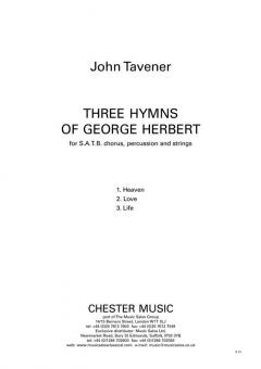 Three Hymns of George Herbert 