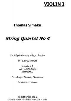 String Quartet No. 4 