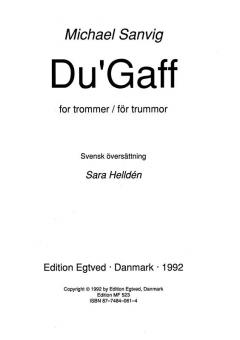 Du'gaff (for trommer) 