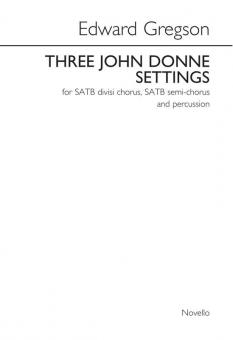 Three John Donne Settings 