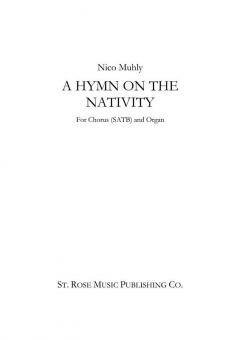 A Hymn On The Nativity 