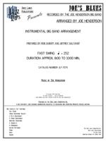 Joe's Blues [Aka J.B. & Homestretch] 