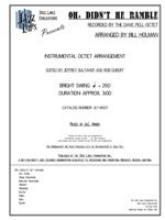 Oh, Didn't He Ramble 