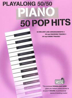 Playalong 50/50 Piano Pop Hits 
