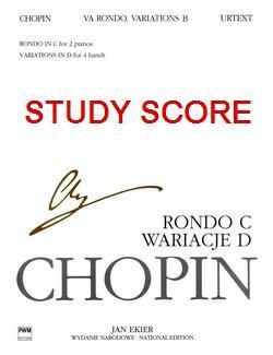 Rondo in C major, Variations in D major NE vol.35 B IX 