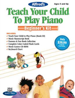 Alfred's Teach Your Child To Play Piano: Beginner's Kit 