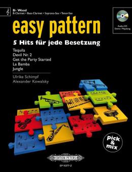 Easy Pattern: Holzbläser in B 
