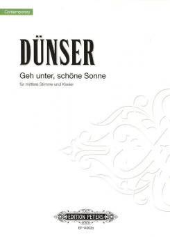 Geh unter, schöne Sonne 