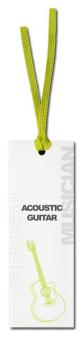Lesezeichen Gitarre (grün) 