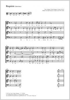 Requiem aeternam e-Moll Standard