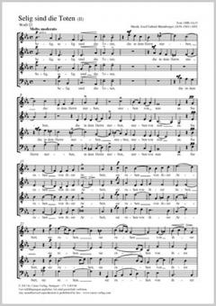 Selig sind die Toten Standard