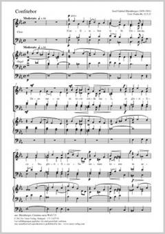 Confitebor Es-Dur WoO 7, 5 Standard