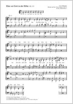 Ehre sei Gott in der Höhe e-Moll Standard