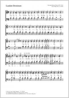 Laudate Dominum a-Moll Standard