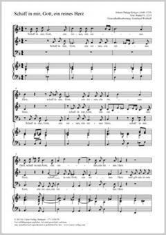 Schaff in mir, Gott, ein reines Herz dorisch Standard