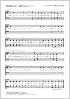 Stundengebet G-Dur Standard