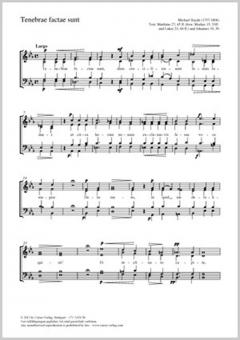 Tenebrae factae sunt Es-Dur MH 162 (1772) Standard