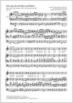 Ich singe dir mit Herz und Mund F-Dur op. 99, 5 Standard