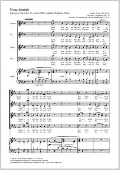 Nunc dimittis Standard