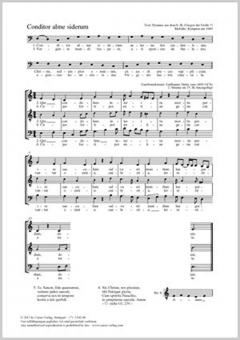 Conditor alme siderum phrygisch Standard