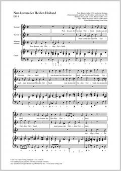 Nun komm, der Heiden Heiland g-Moll Standard